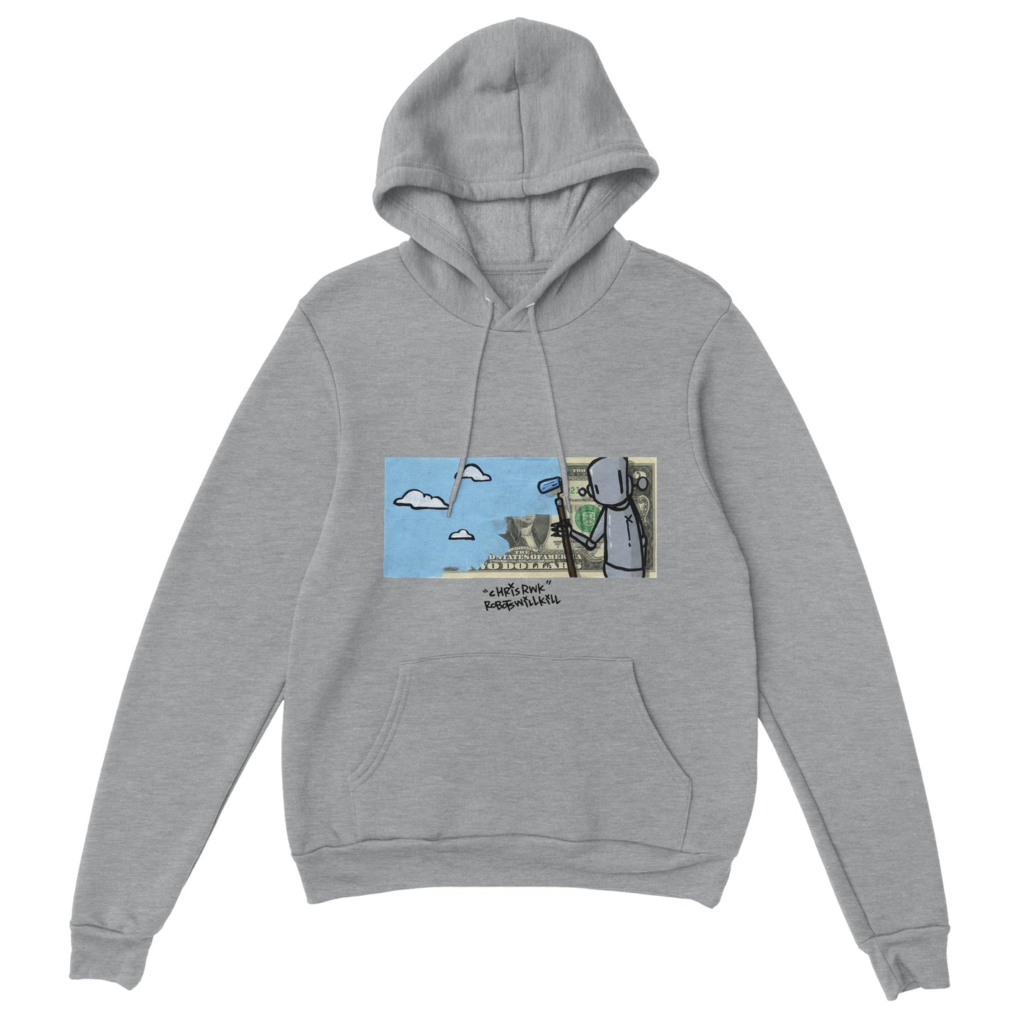 ChrisRWK - Make your own blue skies - Premium Unisex Pullover Hoodie