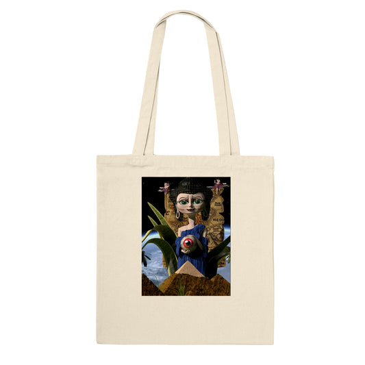 Jodee Knowles - Buddha Mural  - Premium Tote Bag  -